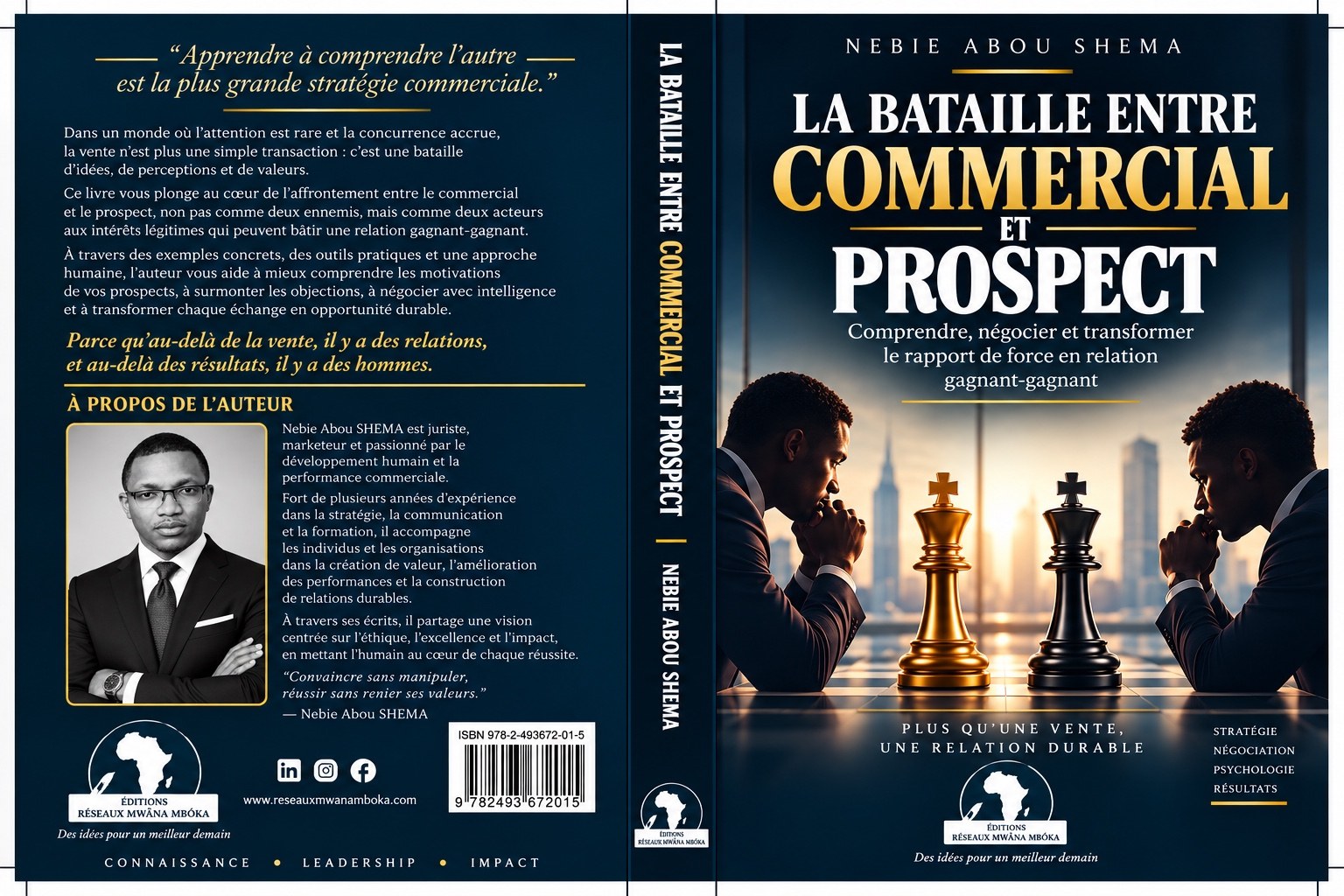 Couverture du livre La bataille entre commercial et prospect